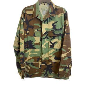 U.S. Military Men's Army Marines Camouflage Combat Utility Jacket Size M